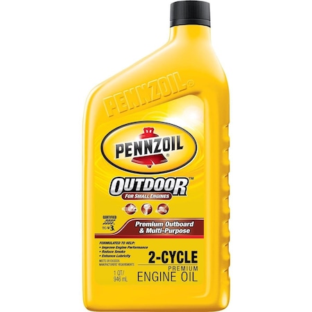 Pennzoil 1 Qt. Outboard/Multi-Purpose 2-Cycle Motor Oil 550035261
